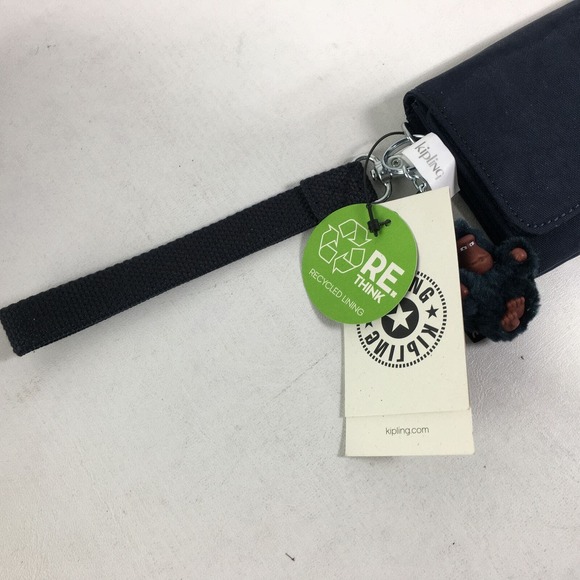 Kipling AC8150 Rubi Wallet, Women's Size 7.5" x 3.75" x 1.5" - True Blue Tonal - Picture 6 of 13